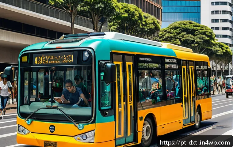 디지털 공유경제와 소셜 미디어의 역할 - A vibrant Brazilian urban scene showcasing diverse people using shared mobility apps like Uber and 9...
